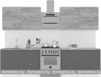 Кухня Интермебель Микс Топ-8 2.4м (дуб крафт зол-графит серый-дуб крафт зол) картинка