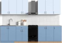 Кухня S-Company Клео колор 2.6 (капри синий/лазурный) картинка