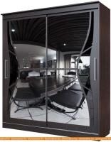 Шкаф-купе SV-Мебель №19 Симфония 1.7 (дуб венге) картинка