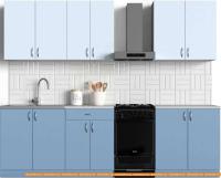 Кухня S-Company Клео колор 2.2 (капри синий/лазурный) картинка