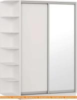 Шкаф-купе Империал Тетрис ДЗ 140x220 (белый жемчуг) картинка