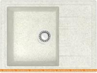 Кухонная мойка Elmar M-13M (белый гранит Q15) картинка