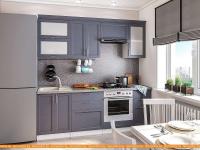 Кухня Vivat Mebel Сканди-02 (graphite softwood) картинка