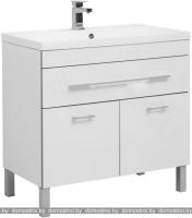Тумба под умывальник Aquanet Верона 90 с ящиком (белый) 213032 картинка