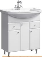 Тумба под умывальник Aqwella Barcelona 85 BA0108K (белый) картинка