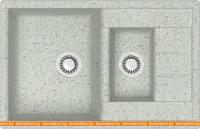 Кухонная мойка MARRBAXX Модель 210 (светло-серый Q10) картинка