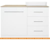 Тумба под умывальник Misty Респект 120 (3 ящика прав.) Э-Рес01120-13ЯП картинка