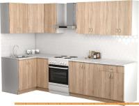 Кухня S-Company Клео лайт 1.2x2.4 левая (дуб сонома/дуб сонома) картинка