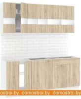 Кухня Кортекс-мебель Корнелия Экстра 1.9 без столешницы (дуб сонома) картинка