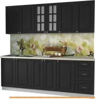 Кухня Интерлиния Мила Деко 2.2 А (пепел/опал светлый) картинка