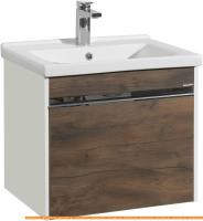 Тумба под умывальник Акватон Капри 60 1A230101KPDB0 (таксония темная) картинка