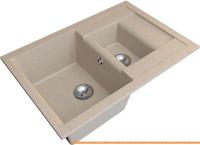 Кухонная мойка Гамма Гранит Granite-10 (песочный) картинка