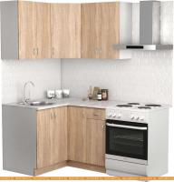 Кухня S-Company Клео лайт 1.2x1.2 левая (дуб сонома/дуб сонома) картинка
