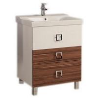 Тумба под умывальник Акватон Стамбул 65 М эбони темный картинка