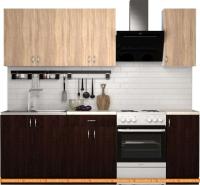 Кухня S-Company Клео лайт 1.8 (венге/дуб сонома) картинка