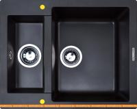 Кухонная мойка Zigmund & Shtain Rechteck 600.2 (черный базальт) картинка