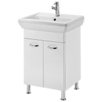 Тумба Cersanit Alpina Iryda 55 белая картинка