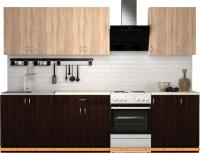 Кухня S-Company Клео лайт 2.3 (венге/дуб сонома) картинка