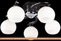 Потолочная люстра Евросвет 9654/5 хром/венге картинка