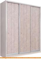 Шкаф-купе Рэйгрупп 203450 YSX Elgon РГ-08.03 (ясень снежный/сосна натуральная/хром) картинка