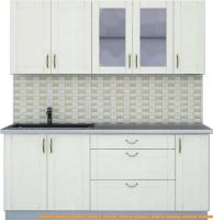 Кухня Интерлиния Мила Крафт 1.9Б (дуб снежный) картинка