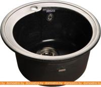Кухонная мойка GranFest Rondo GF-R450 (черный) картинка
