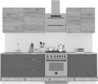 Кухня Интермебель Микс Топ-5 2.0м (дуб каньон-вудлайн кремовый-венато) картинка