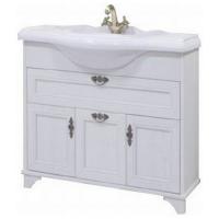 Тумба под умывальник Акватон Идель 85 дуб белый картинка