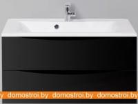 Тумба под умывальник BelBagno Marino-900-2C-SO-NL-P (nero laccato lucido) картинка
