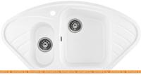 Кухонная мойка Gerhans E02 (белый) картинка
