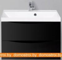 Тумба под умывальник BelBagno Marino-700-2C-SO-NL-P (nero laccato lucido) картинка