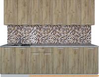 Кухня Интерлиния Мила Лайт 2.6 (дуб золотой) картинка