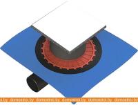 Душевой трап Berges Wasserhaus Zentrum Keramik 150x150 093366 (под плитку) картинка