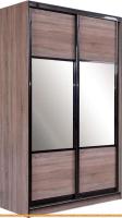 Шкаф-купе Евва 14 TTG.01 АЭП ШК.2 02 (трюфель/ венге глянец) картинка