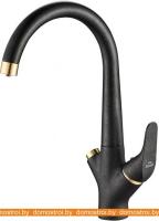 Смеситель ZorG SH 815 (черный/бронзовый) картинка