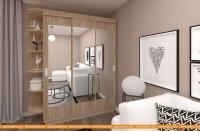 Шкаф-купе ЭлиГард Лагуна ШЛ-06.Л.3 (дуб сонома) картинка