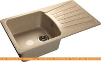 Кухонная мойка GranFest GF-S850L (песочный) картинка