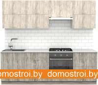Кухня S-Company Клео крафт 2.4 (артвуд темный/артвуд светлый) картинка