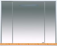 Шкаф с зеркалом Misty Барселона 105 (белый) картинка