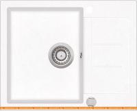 Кухонная мойка Aquasanita Tesa SQT102AW (alba 710) картинка