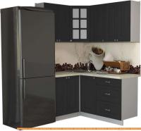 Кухня Интерлиния Мила Деко 1.2x1.6 (пепел/опал светлый) картинка