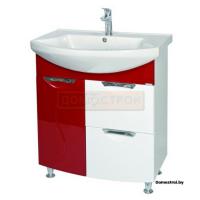 Тумба Аквародос Премиум 75 красный картинка