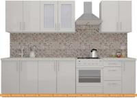 Кухня ВерсоМебель ВерсоЛайн 3-2.3 (белый 001) картинка