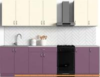 Кухня S-Company Клео колор 2.3 (виола/ваниль) картинка