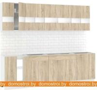 Кухня Кортекс-мебель Корнелия Экстра 2.5 без столешницы (дуб сонома) картинка