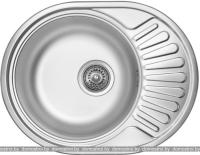 Кухонная мойка ZorG ZCL 5845 OV (микродекор) картинка