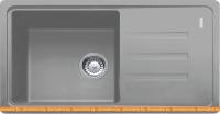 Кухонная мойка Franke Bliss BSG 611-78 114.0604.567 (каменный серый) картинка
