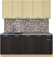 Кухня Интерлиния Мила Лайт 1.9 (ваниль/дуб венге) картинка