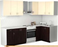 Кухня S-Company Клео лайт 1.2x2.1 правая (венге магия/песочный) картинка