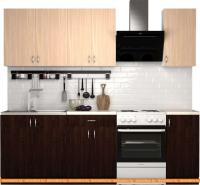 Кухня S-Company Клео лайт 1.8 (венге/дуб молочный) картинка